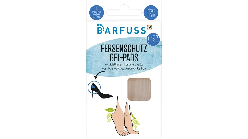 BARFUSS Gel Pads Fersenschutz