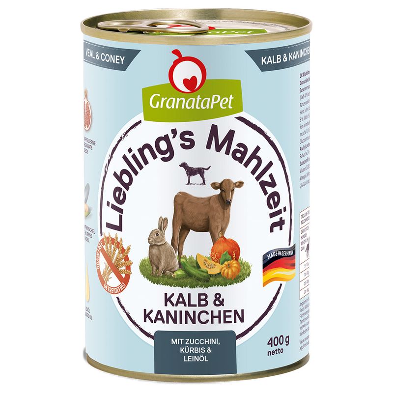 Sparpaket GranataPet Liebling's Mahlzeit 24 x 400 g