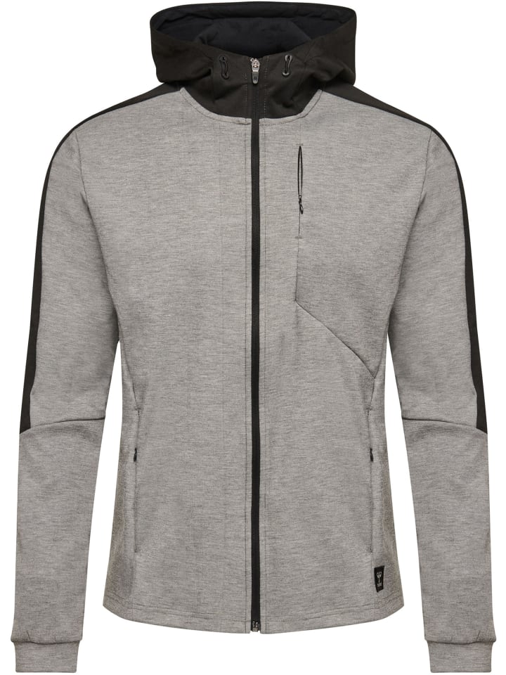 Hummel Hummel Reißverschluss Jacke Hmltropper Herren in GREY MELANGE günstig kaufen
