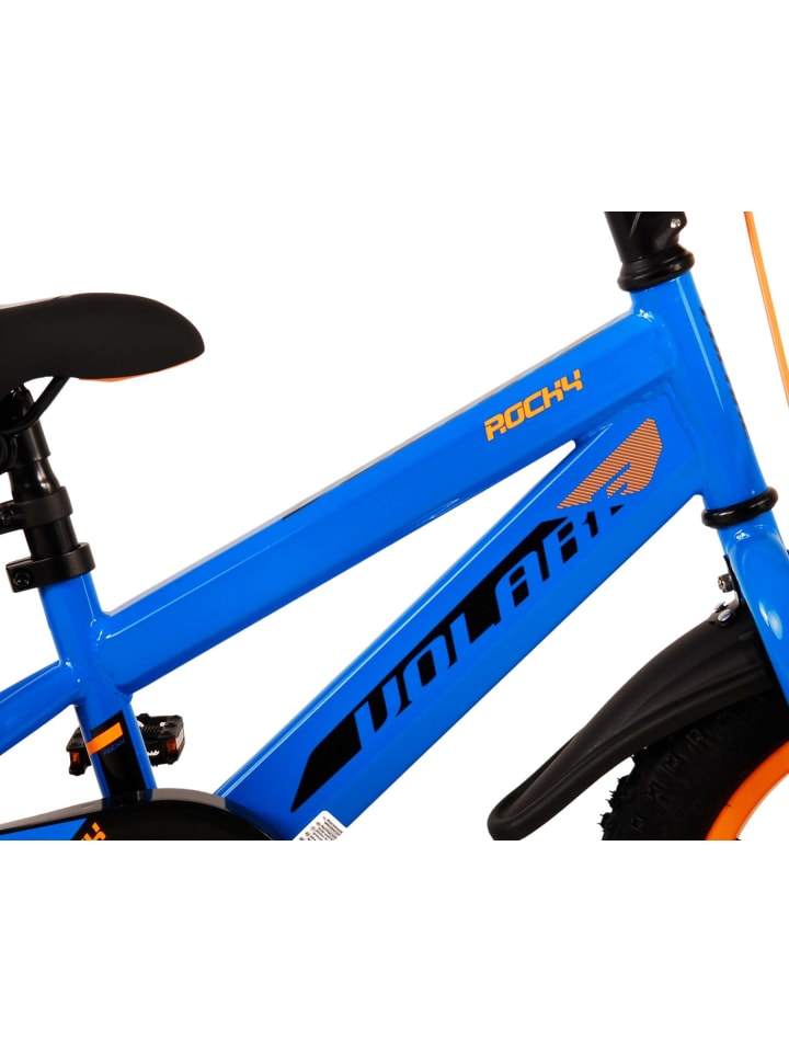 Volare Kinderfahrrad Rocky für Jungen 14 Zoll Kinderrad in Blau Fahrrad 4 Jahre günstig kaufen onesize