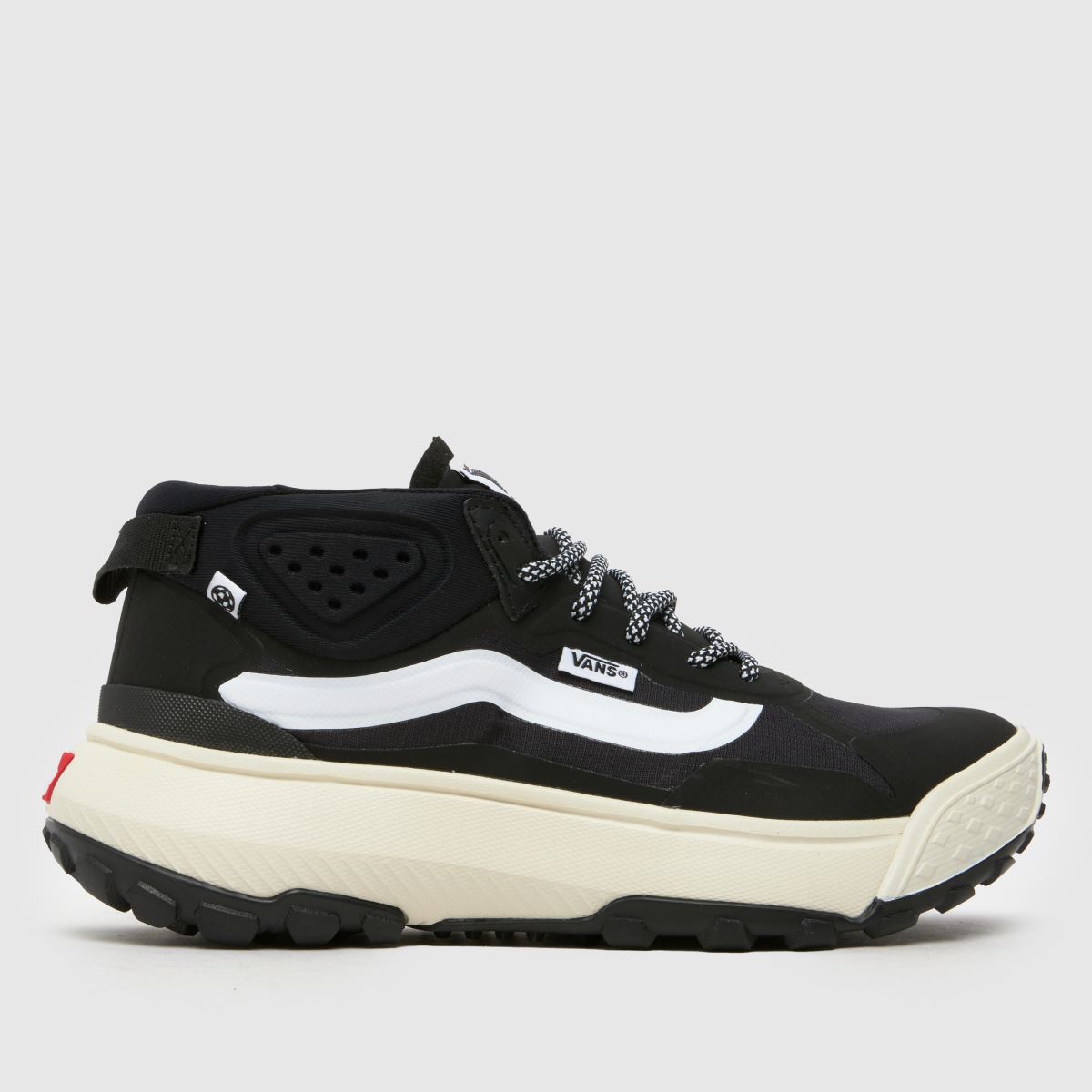 Vans – MTE Crosspath – Svarta och vita mellanhöga sneakers