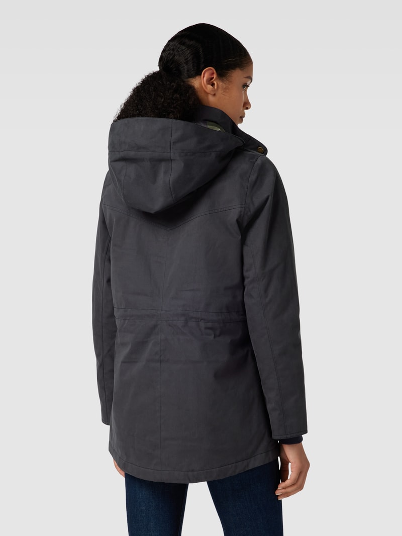 Jacke mit Eingrifftaschen Modell 'BUTTERCUP' in marineblau