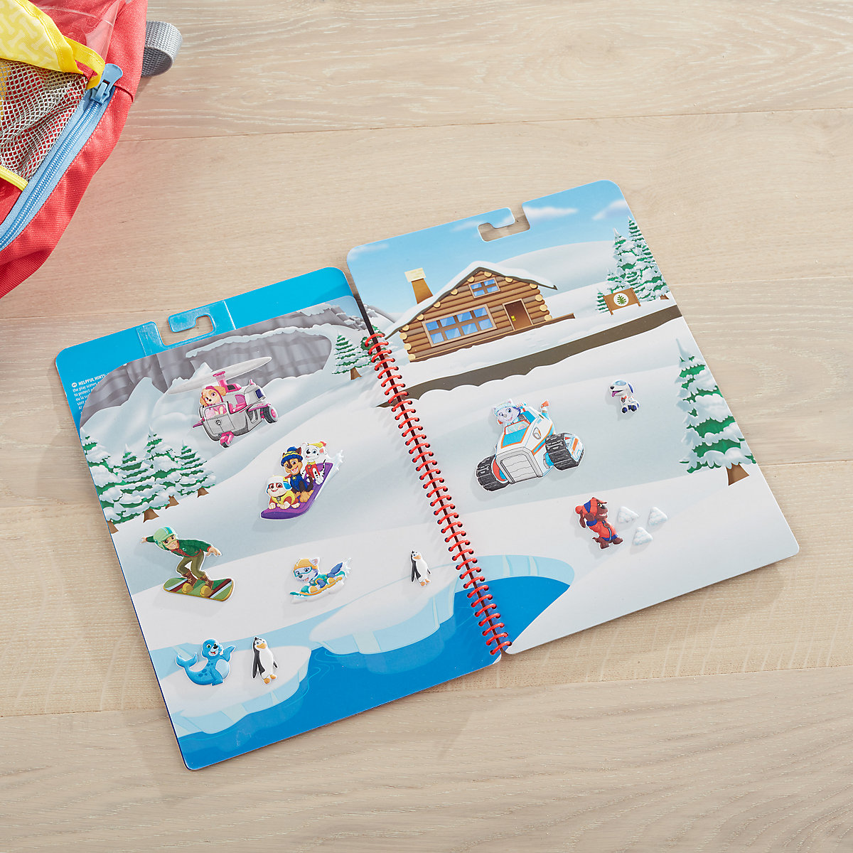 PAW Patrol wiederaufklebbare, bauschige Sticker – Jake´s Berg