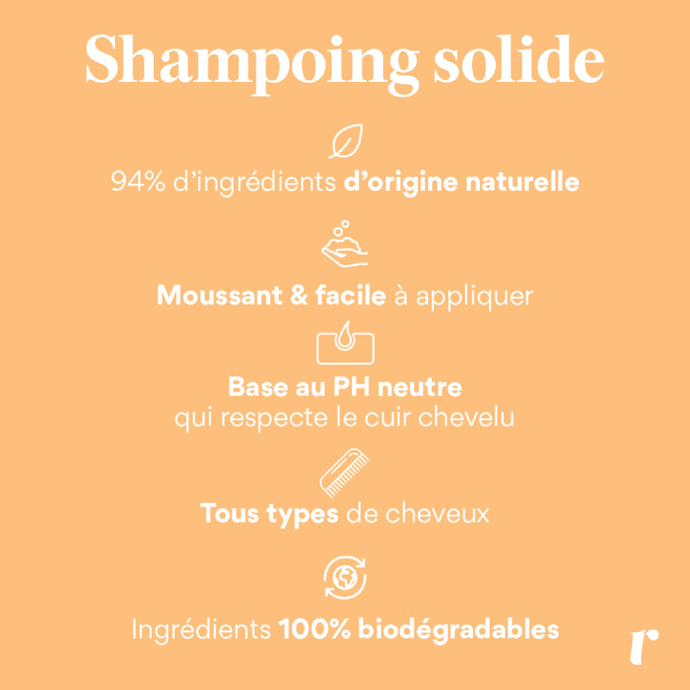 Respire Shampoing solide Lait d'Amandes 75gr SHAMPOING SOLIDE