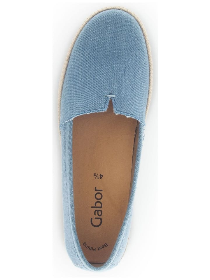 Gabor Halbschuhe in Jeans günstig kaufen