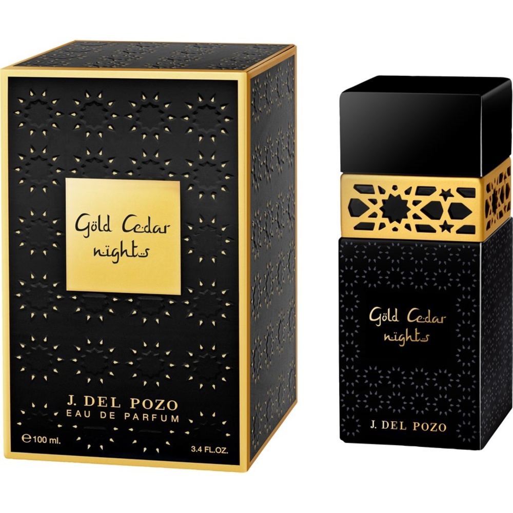 Jesus del Pozo The Nights Collection Gold Cedar Nights Eau de Parfum Spray Eau de parfum