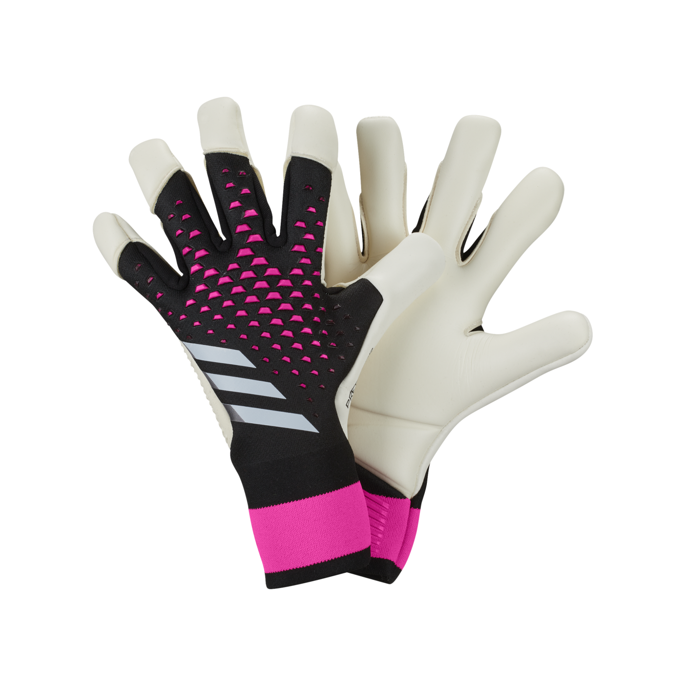 adidas Predator Pro Promo Hybrid Torwarthandschuhe Own Your Football Schwarz Weiss Pink