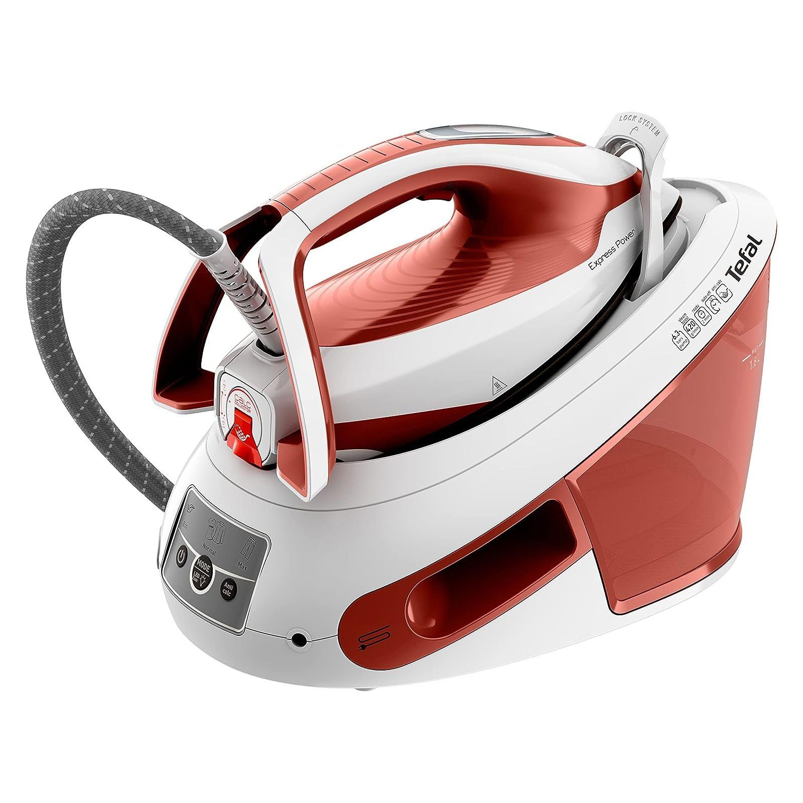 Tefal Dampfbügelstation SV8110, Kraftvoller Dampfstoß, Kontinuierliche Dampfabgabe