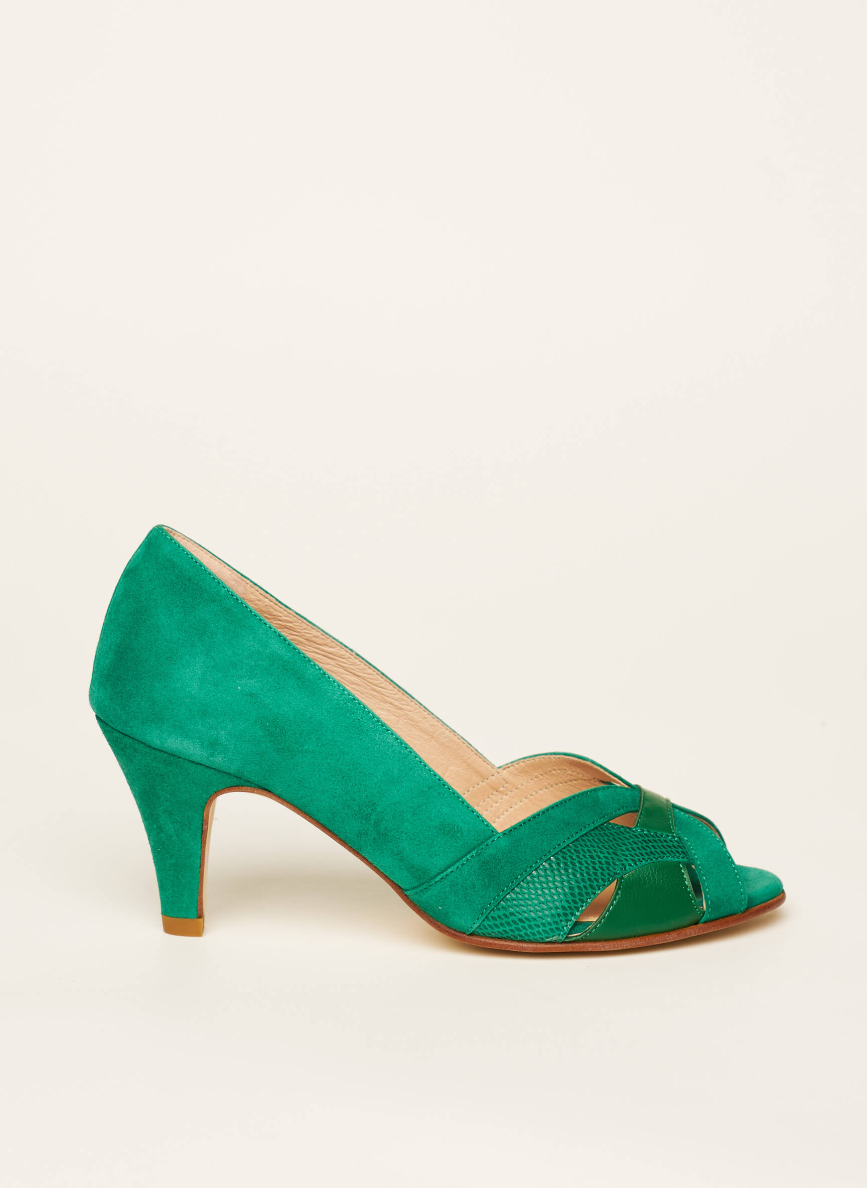 Georgia Rose Escarpins Femme couleur vert