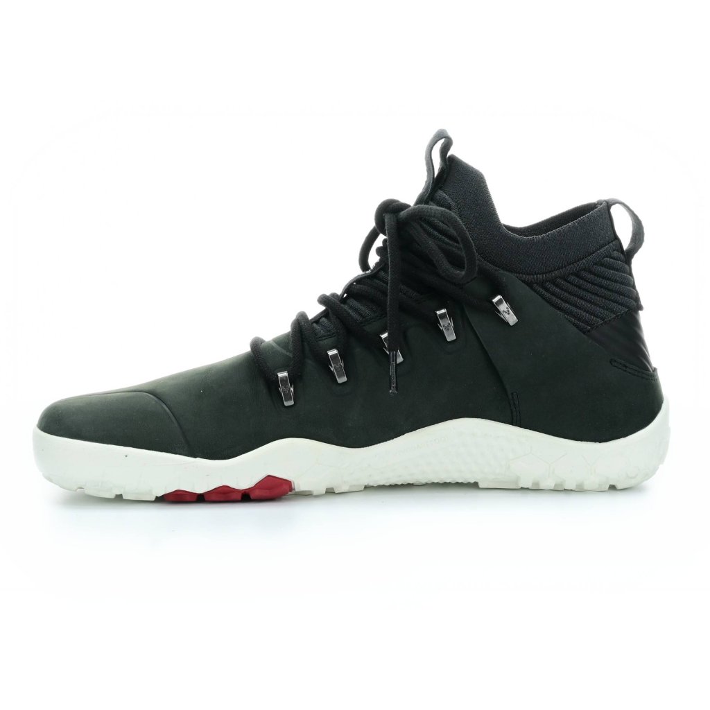 Vivobarefoot Magna FG L Black Leather Barfuß-Wanderschuhe