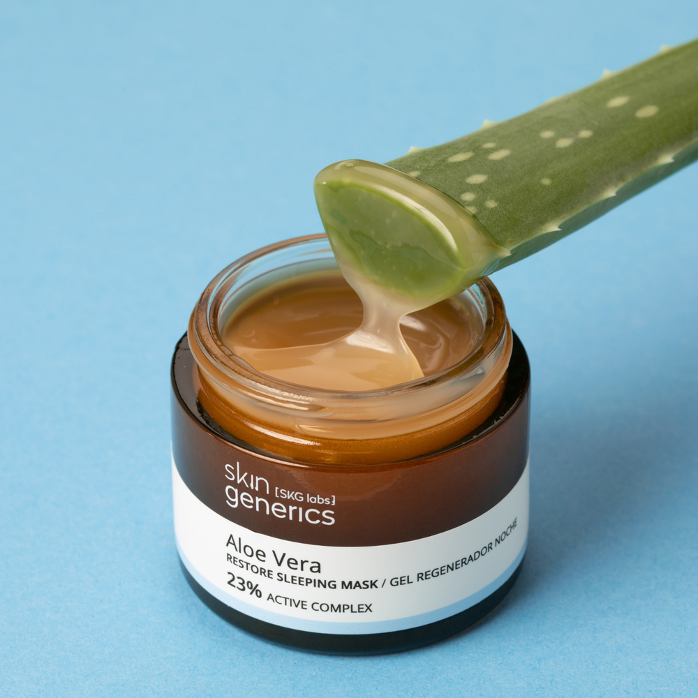 skin generics Masque Gel de Nuit Régénérant à l'Aloe Vera Soin de Nuit