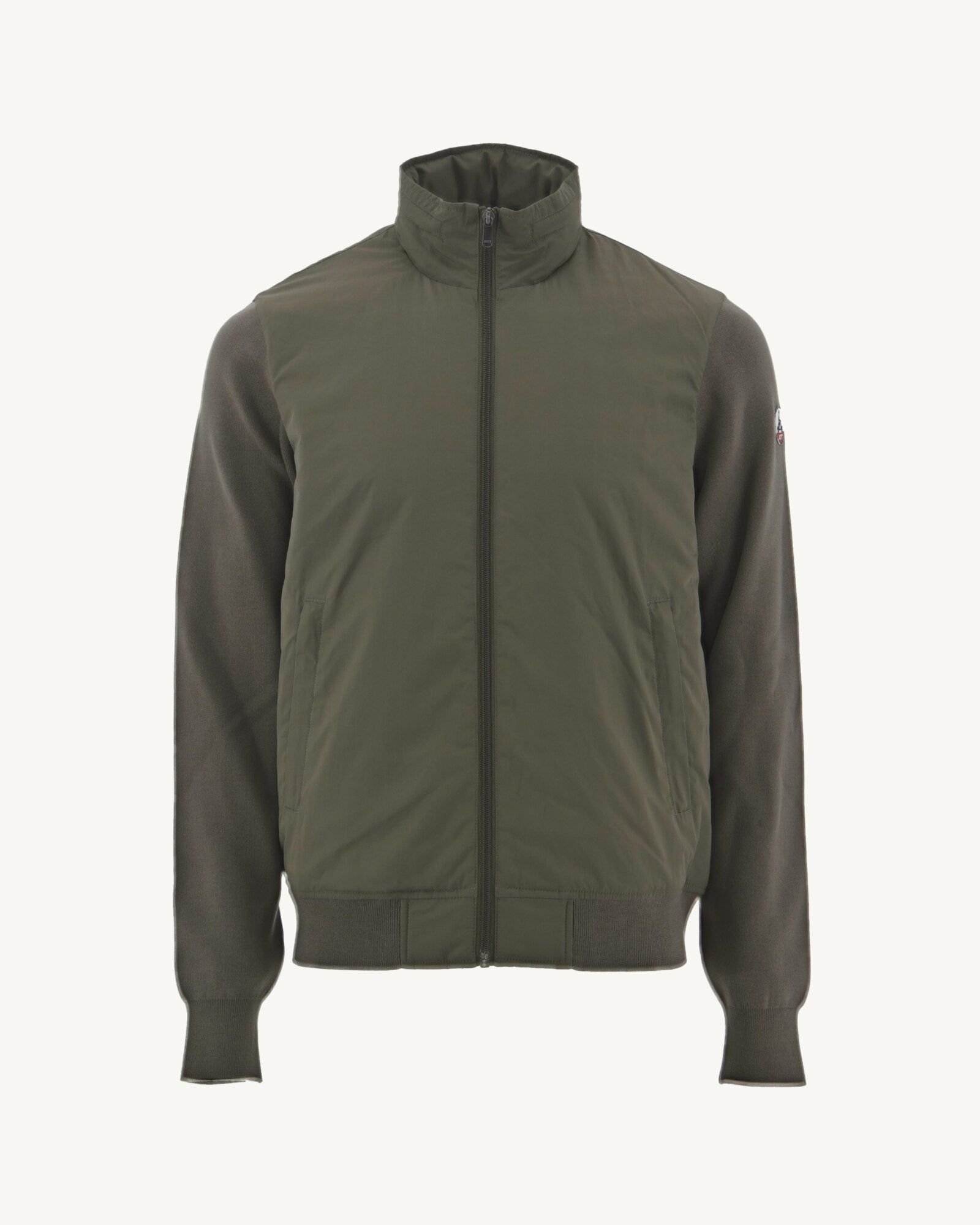 Veste à capuche bi-matière Army Bardenas