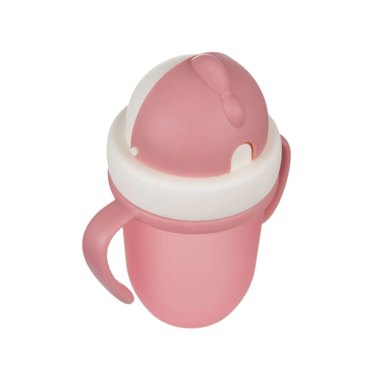 Canpol Babykop med foldbart silikonesugerør, matte pasteller