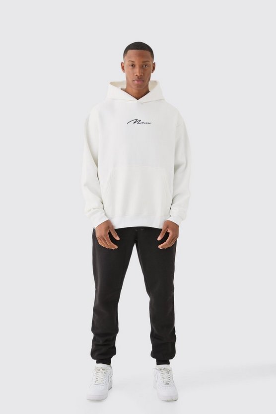 Oversize Man Signature Hoodie