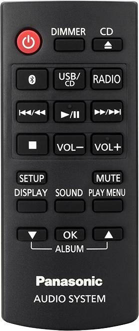 Panasonic SC-PM250 Kompaktanlage (Bluetooth, Displaybeleuchtung, Sleep-Timer)