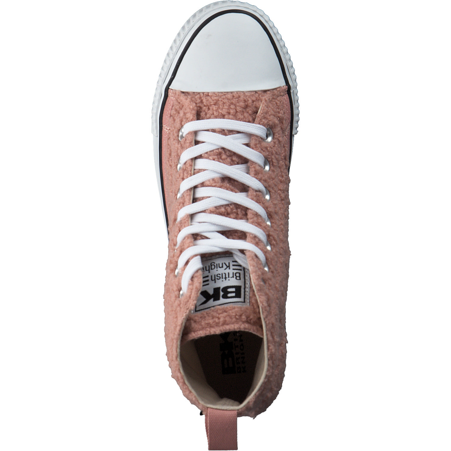 British Knights Kaya Mid B50, Sneakers High, Damen, Altrosa