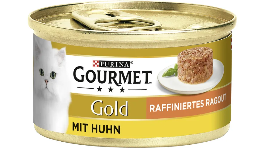 PURINA GOURMET Gold Raffiniertes Ragout mit Huhn 85 g