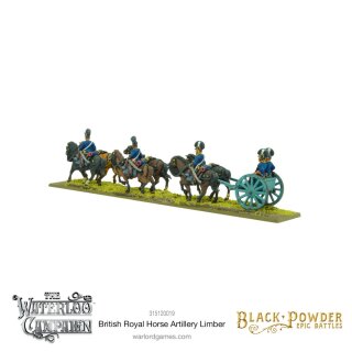 Black Powder Epic Battles: Waterloo - British Royal Horse Artillery Limber