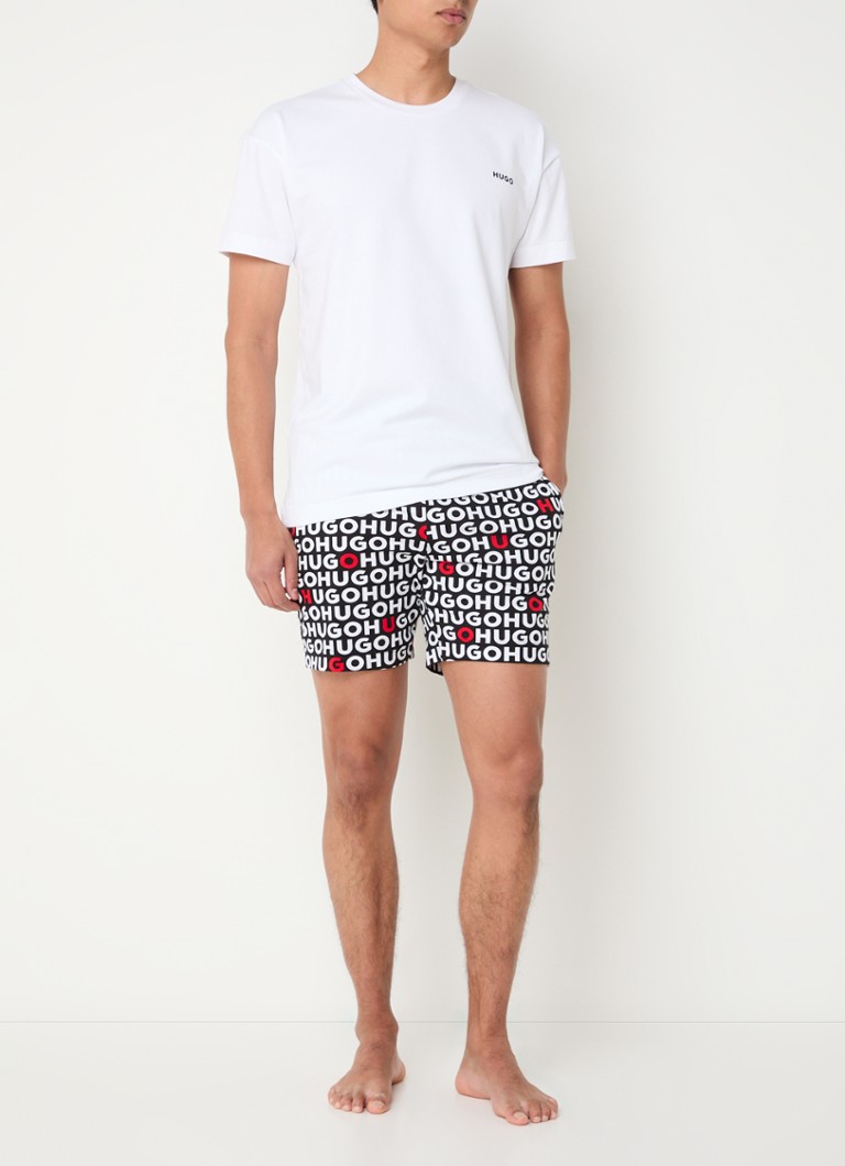 HUGO BOSS Pajama set with logo print