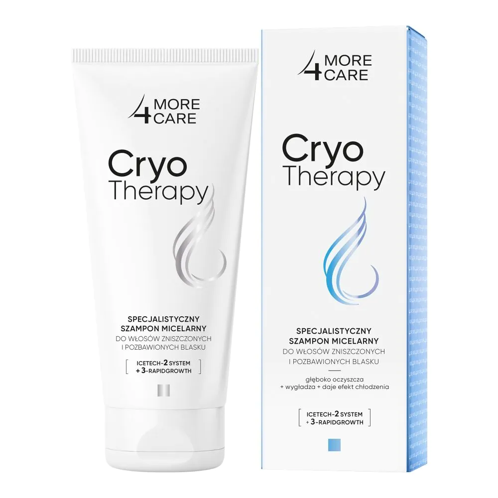 More4Care Cryotherapy Specialist micelarni šampon za oštećenu i beživotnu kosu