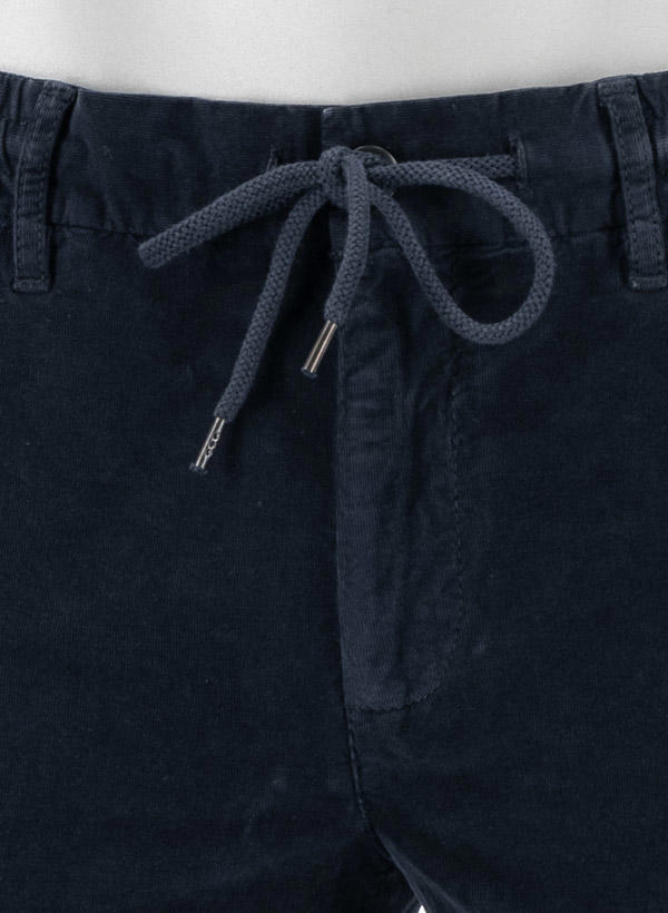 Alberto, Cargohose John, Slim Fit, Cord, navy