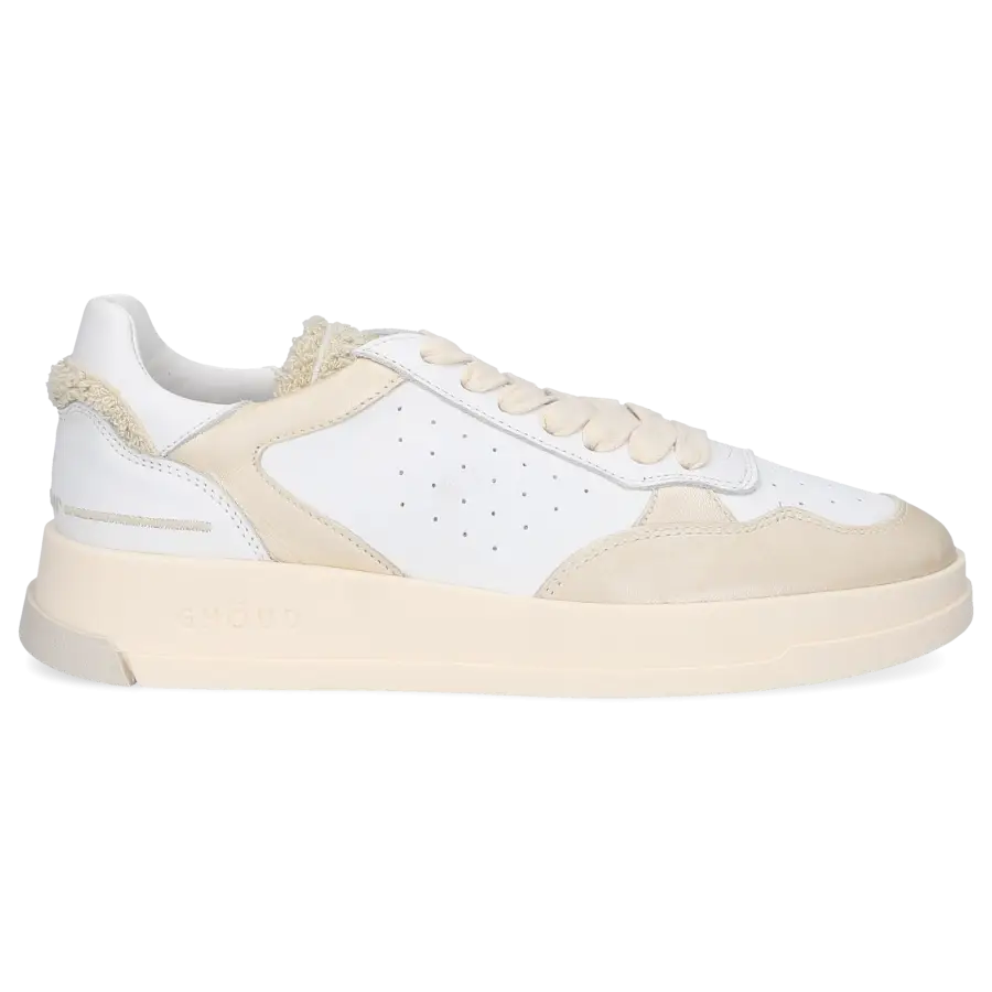 GHOUD - Sneaker low TWEENER Kalbsleder - weiß