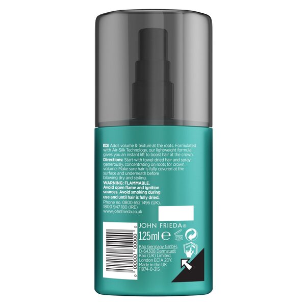 John Frieda Volume Lift Hajgyökér Booster Hajszárító Lotion 125ml
