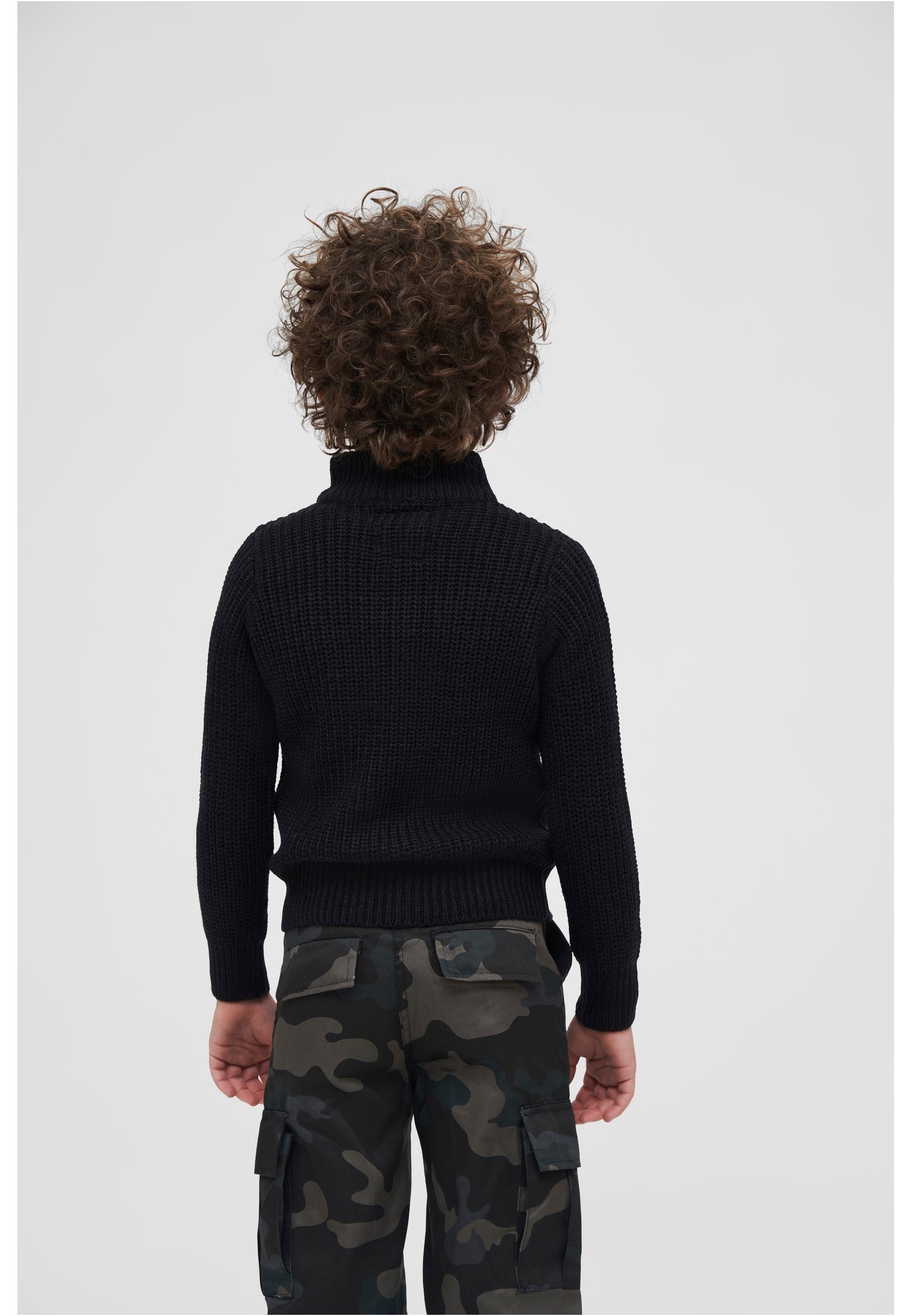 Brandit Kapuzenpullover Unisex Kids Marine Troyer Pullover (1-tlg)