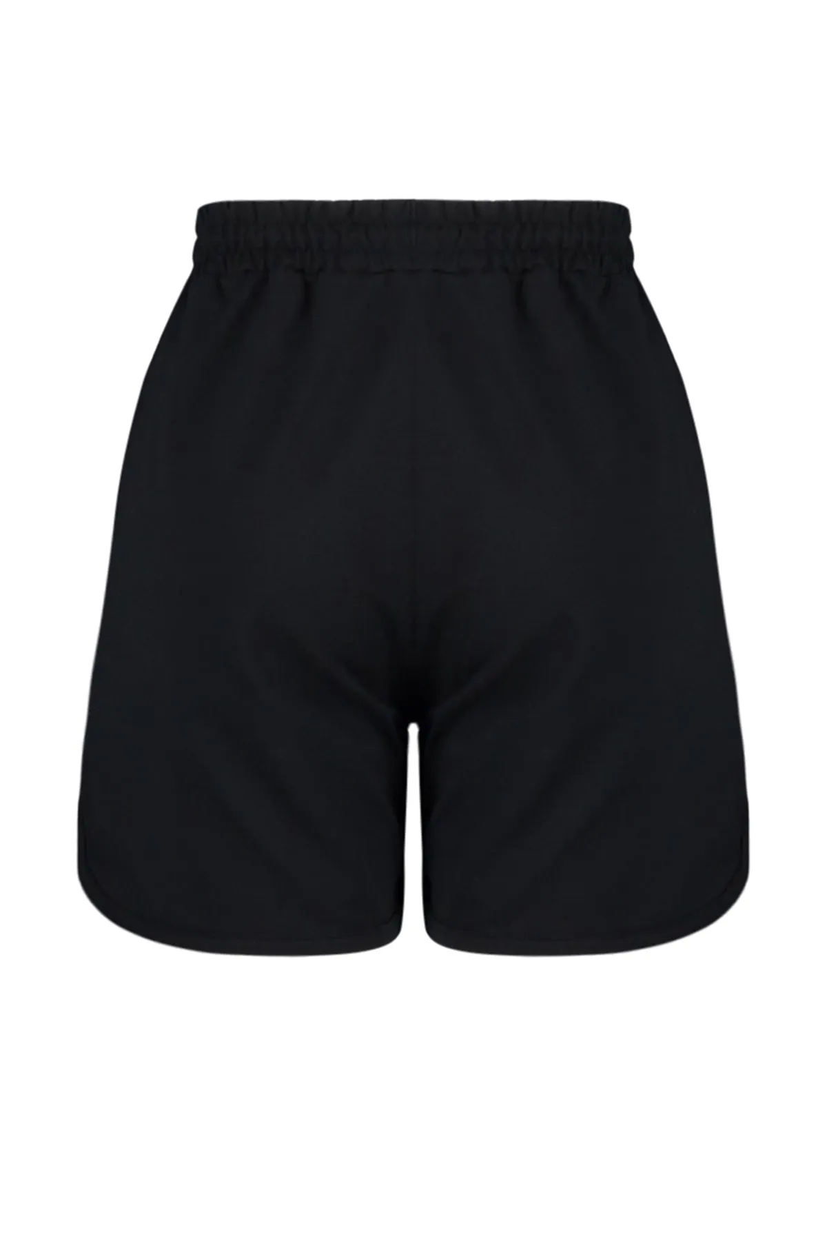 Trendyol Curve  Schwarze dünne Strickshorts TBBSS23AP00002