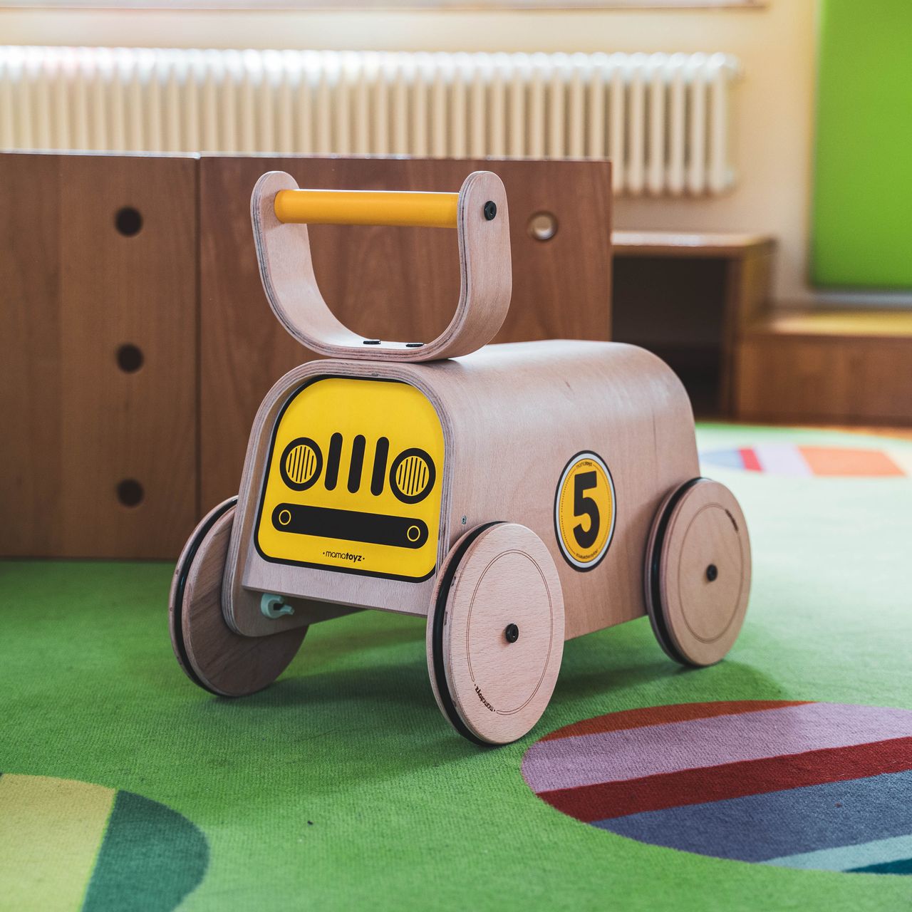 Aspira Home Aspira Rutschauto aus Holz 05