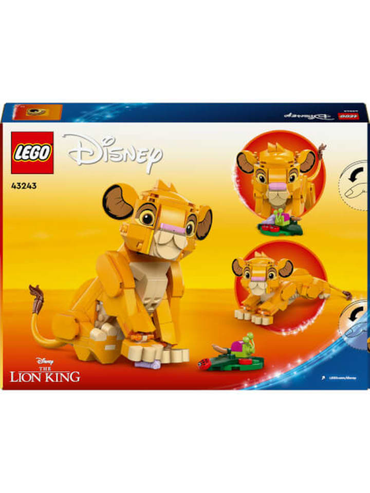 LEGO Bausteineset Disney Classic Simba, das Löwenjunge des Königs, ab 6 Jahre günstig kaufen onesize