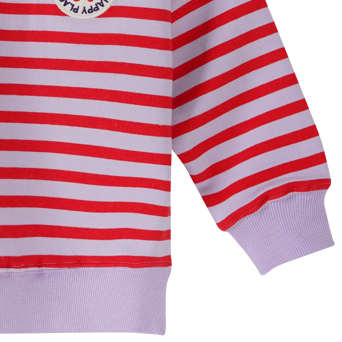 Mädchen Sweatshirt mit Streifen