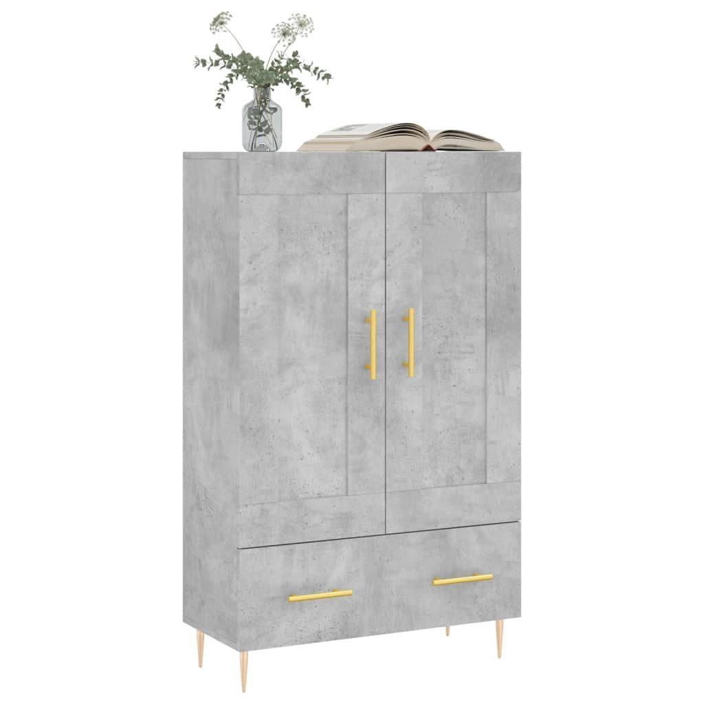 vidaXL Sideboard Highboard Betongrau 69,5x31x115 cm Holzwerkstoff (1 St)