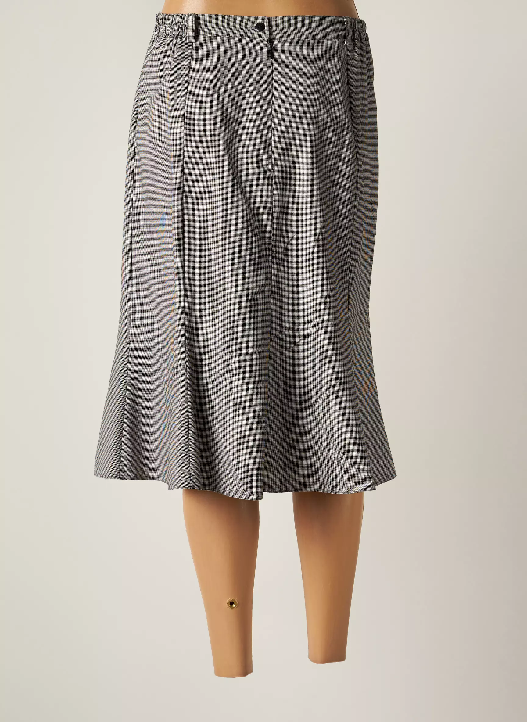 Un Temps Pour Elle Jupes Mi Longues Femme couleur gris