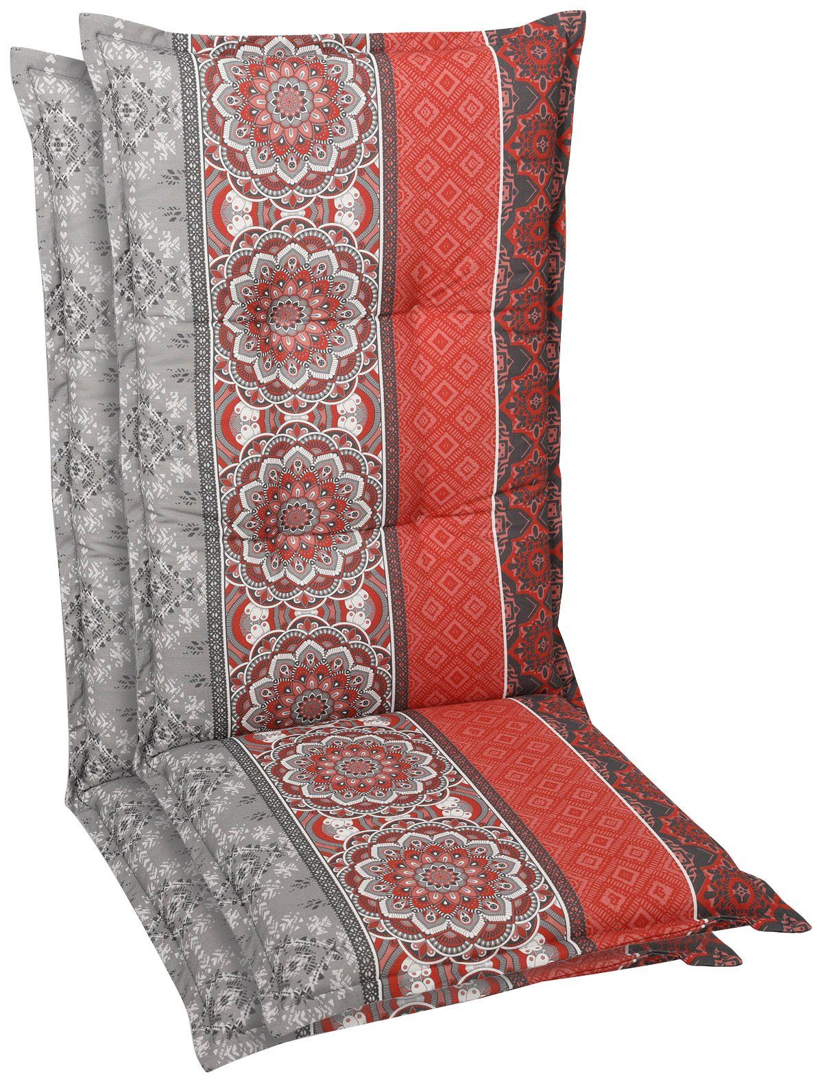 GO-DE Hochlehnerauflage, (Set, 2 St)