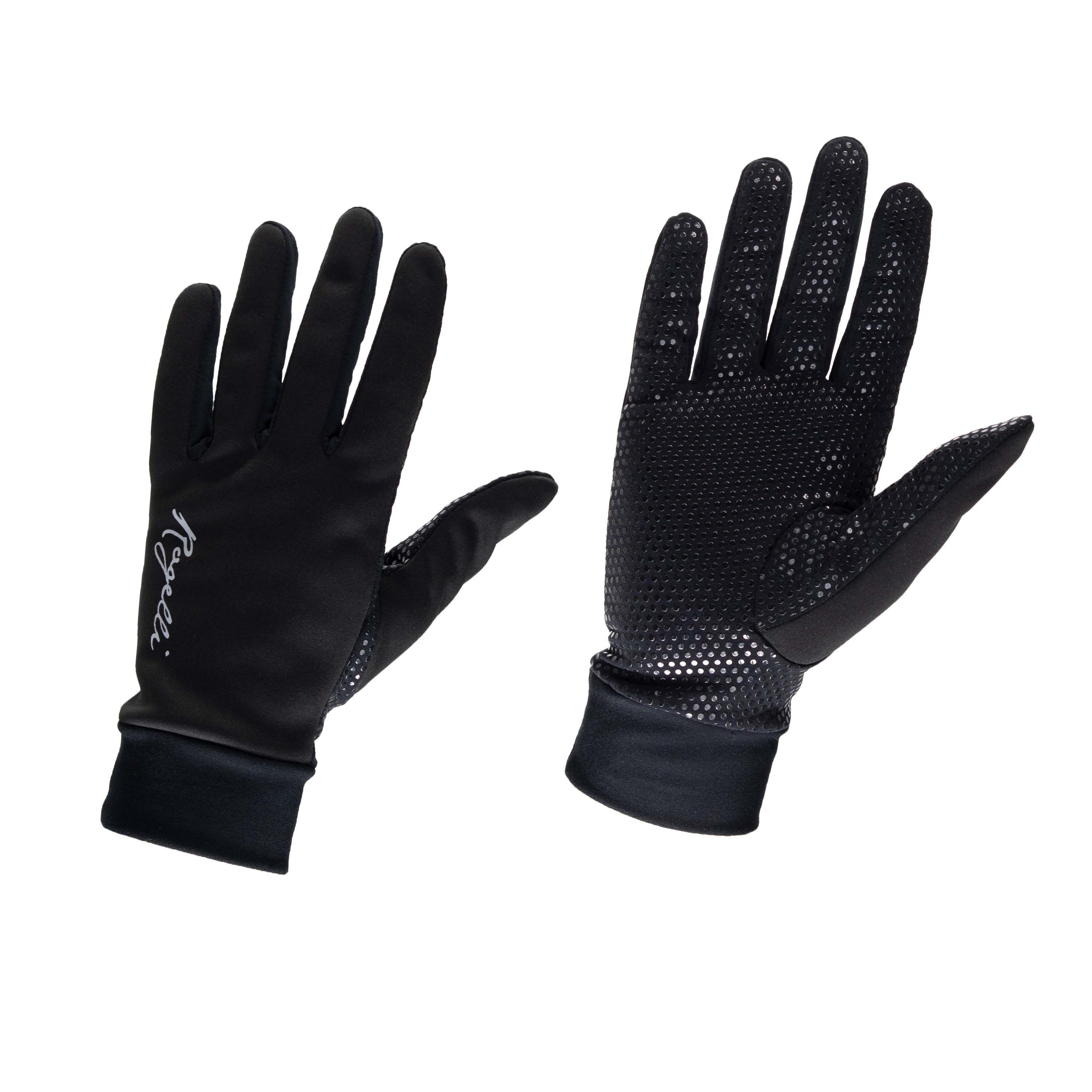 Rogelli Laval Black Damen Winter-Fahrradhandschuhe