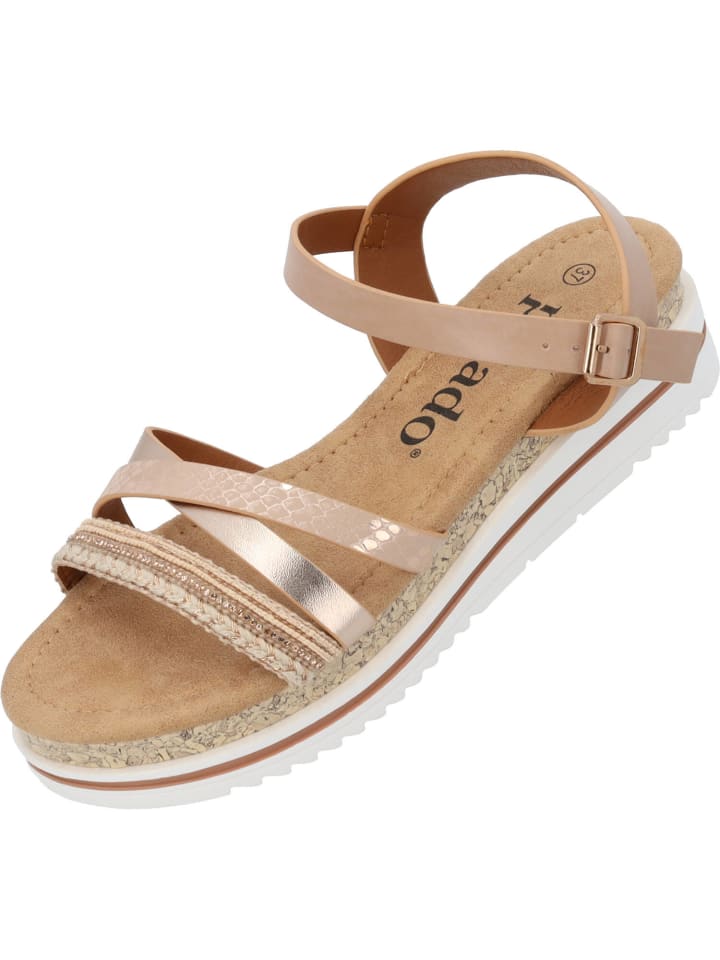palado Riemchensandalen in beige rose günstig kaufen