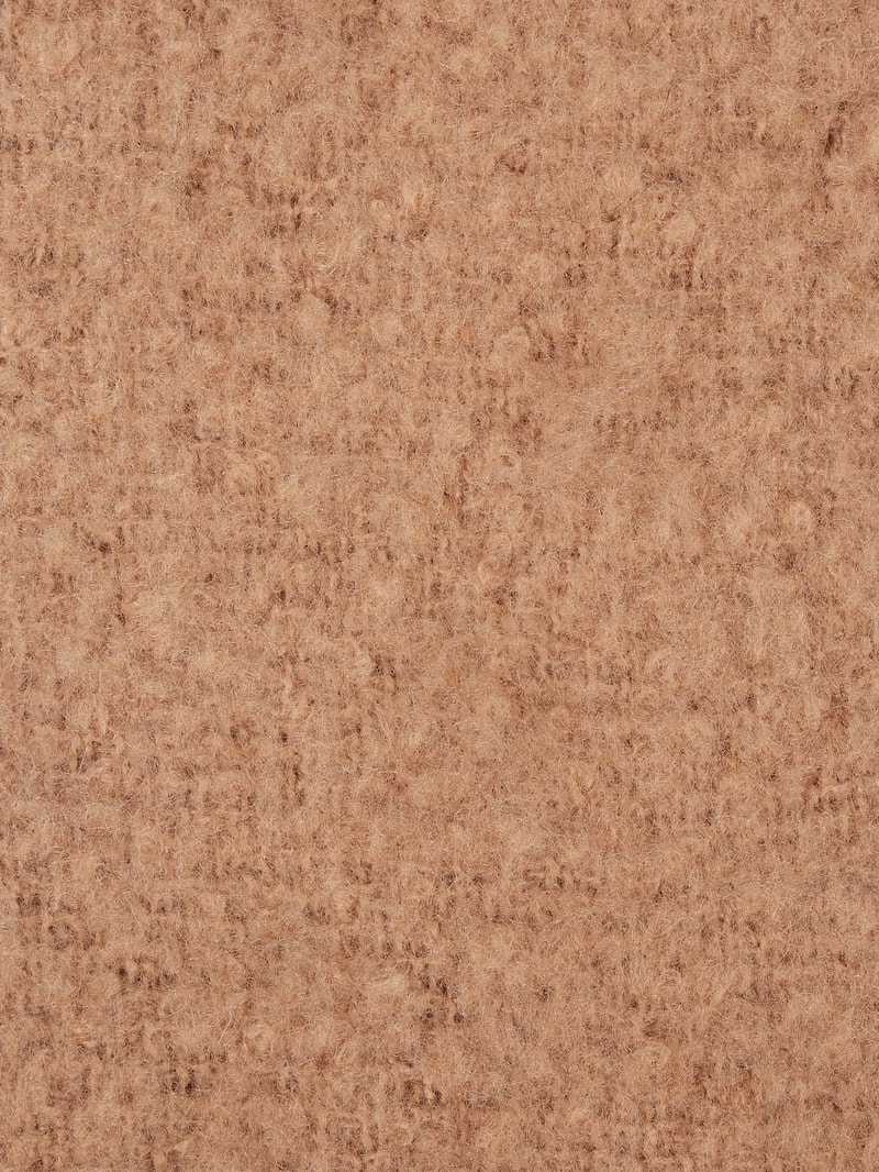 Schal mit Fransen Modell 'Fyone' in beige