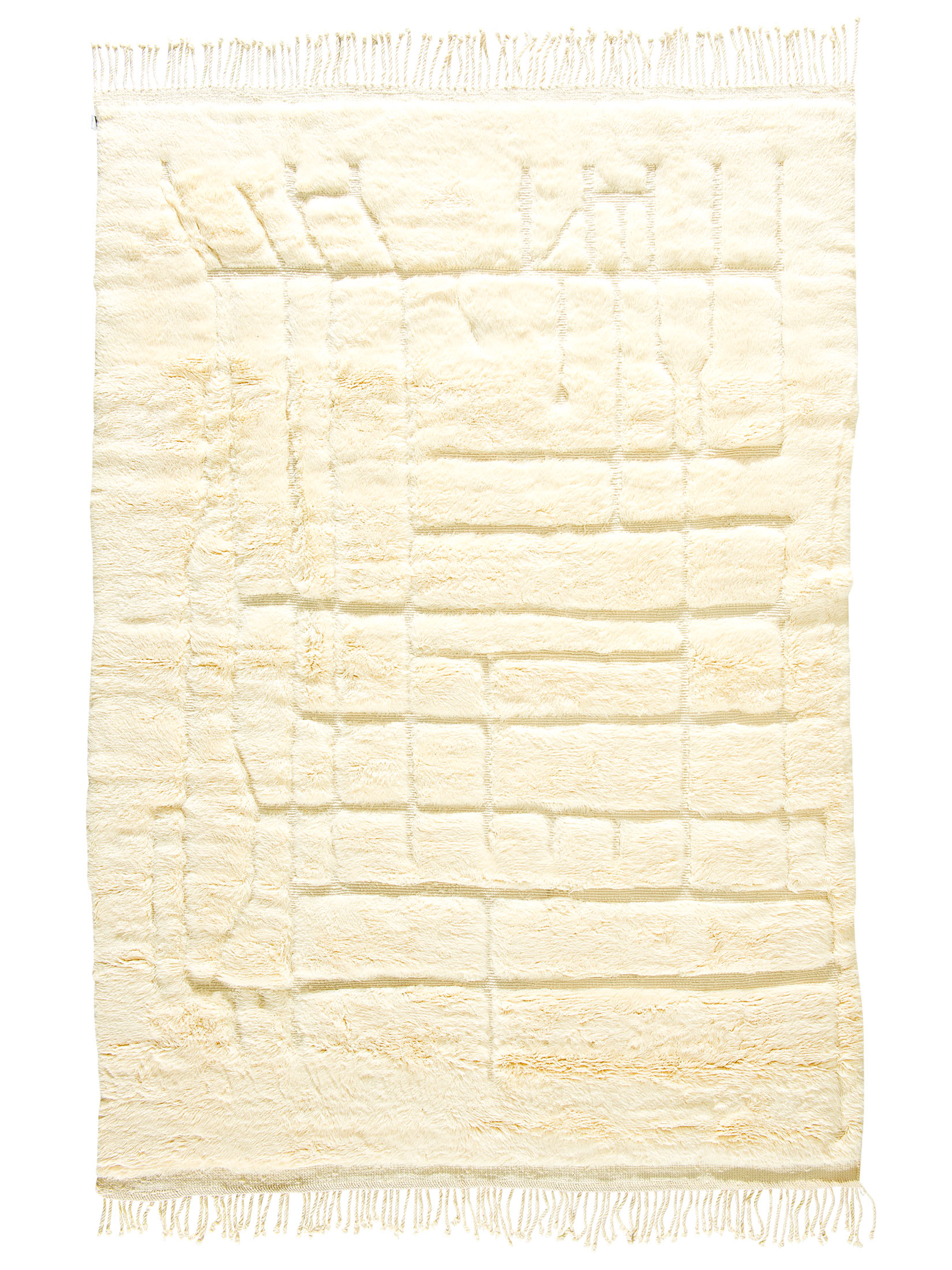 Beni Ourain ca. 211 x 293 cm, Unikat / Einzelstück