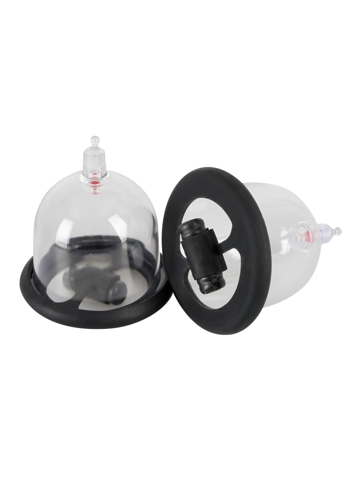 Bad Kitty Nippelsauger Vibrating Nipple Cups in transparent günstig kaufen 56