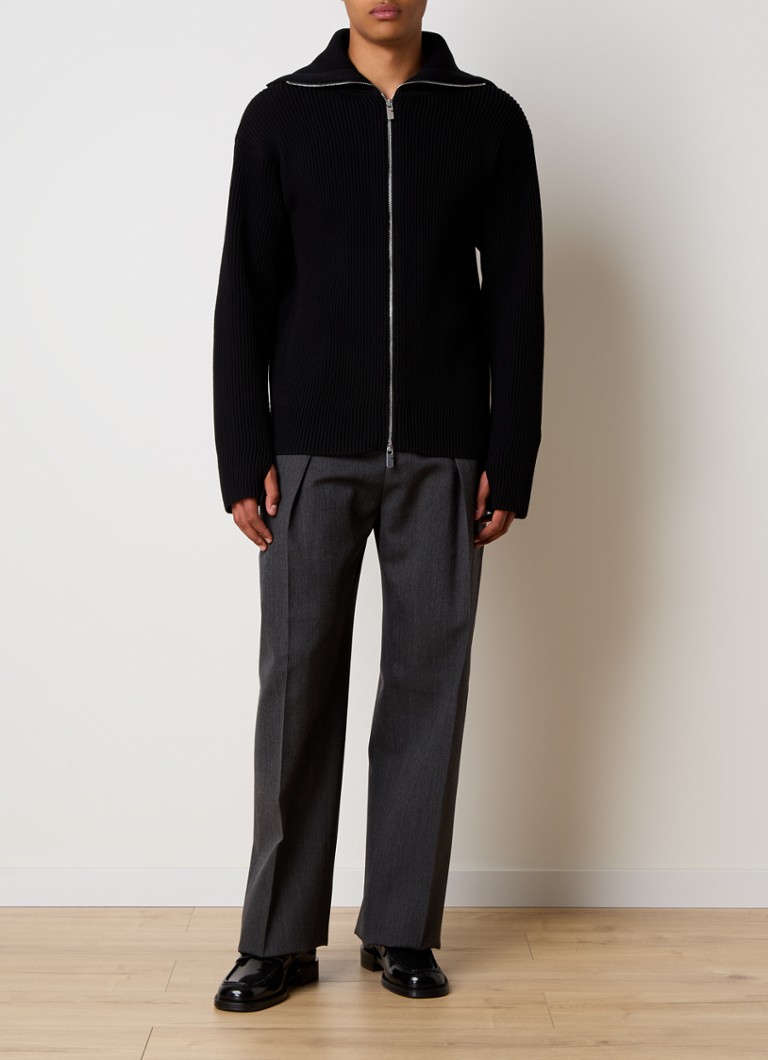 Burberry Chunky knit cardigan made of wool