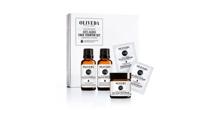 OLIVEDA Gesichtspflege Kennenlernset Anti Aging