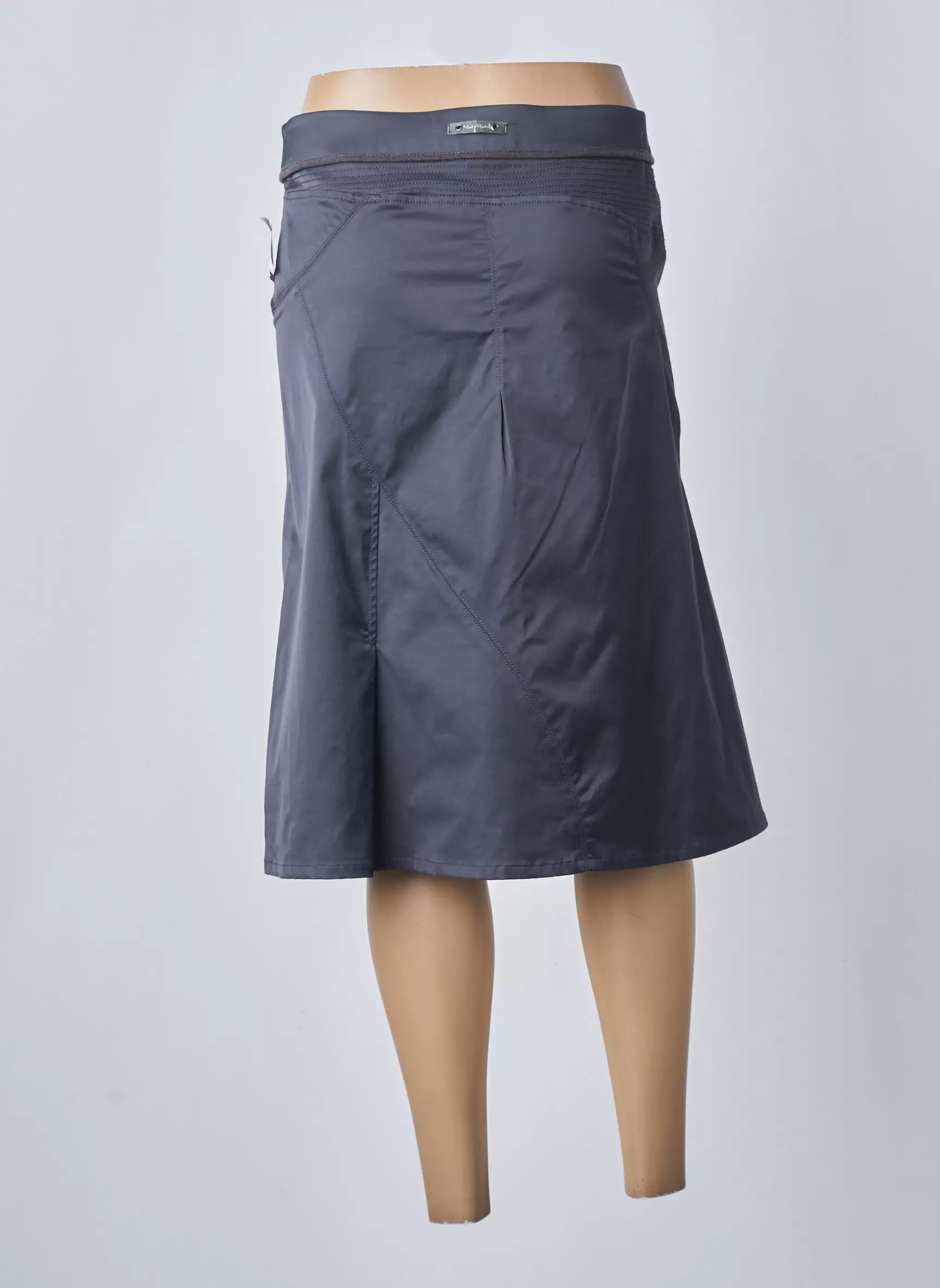 Mae Mahe Jupes Mi Longues Femme couleur gris