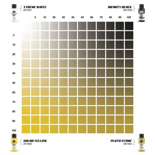 Dual Exo Set 2 - 2A Solar Yellow & 2B Pluto Stone