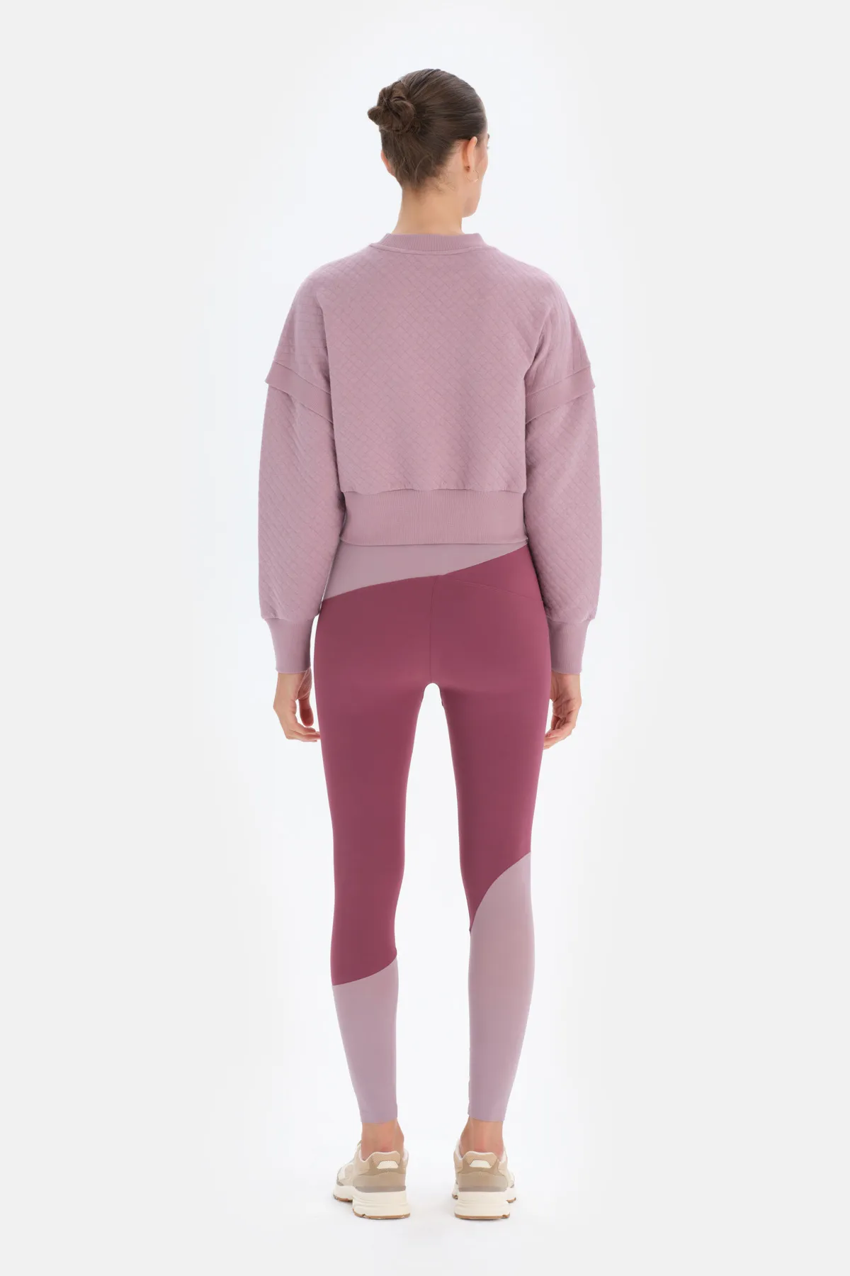 Dagi  Sport-Sweatshirt - Lila - Regular Fit