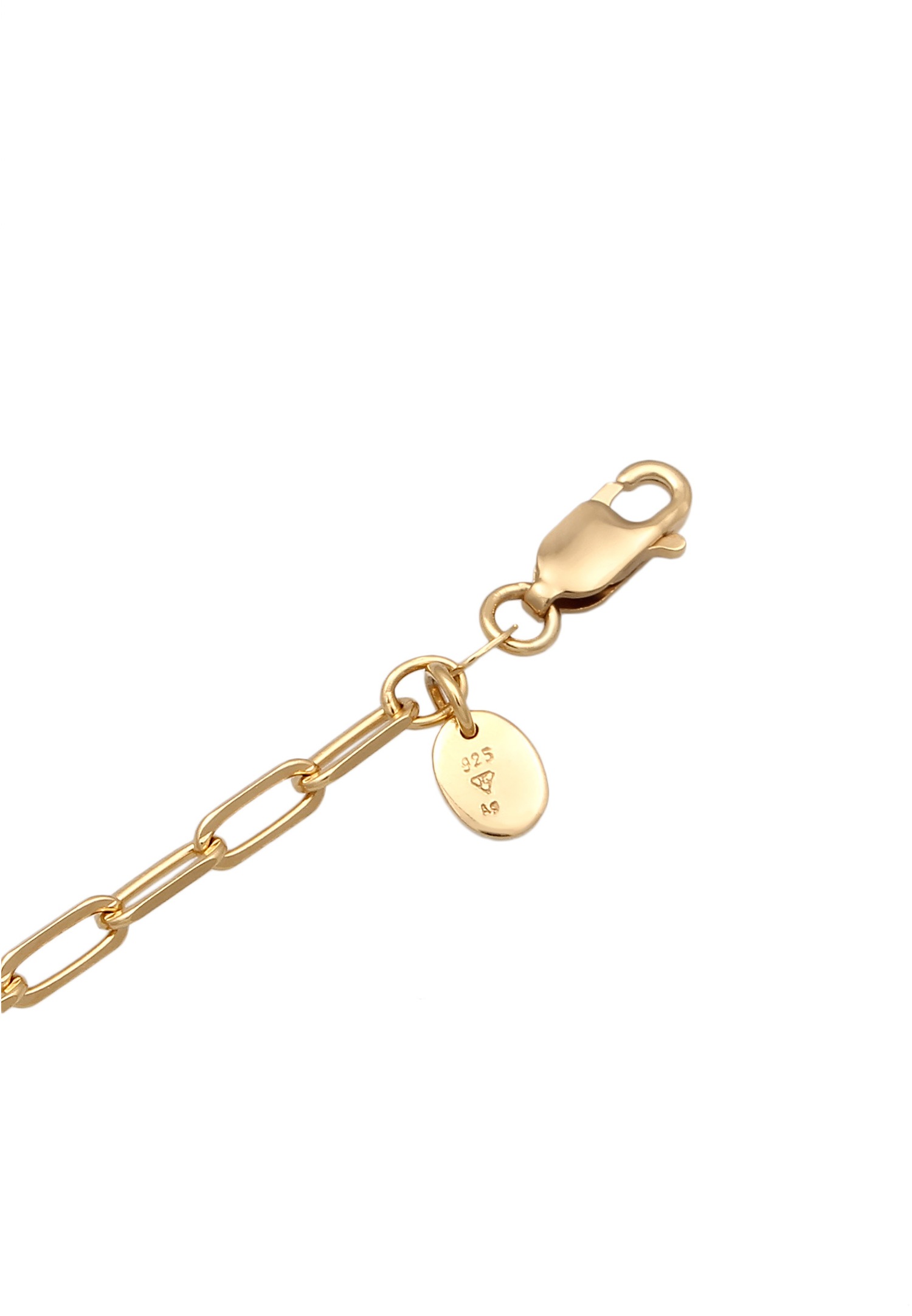 Elli PREMIUM Elli PREMIUM Kaulakoru kivillä Naisten riipus Vihreä kvartsi Valkoinen Marquise Zirkonia 925 Sterling-hopea Kullattu Juhla / Uusivuosi Kulta 42 cm
