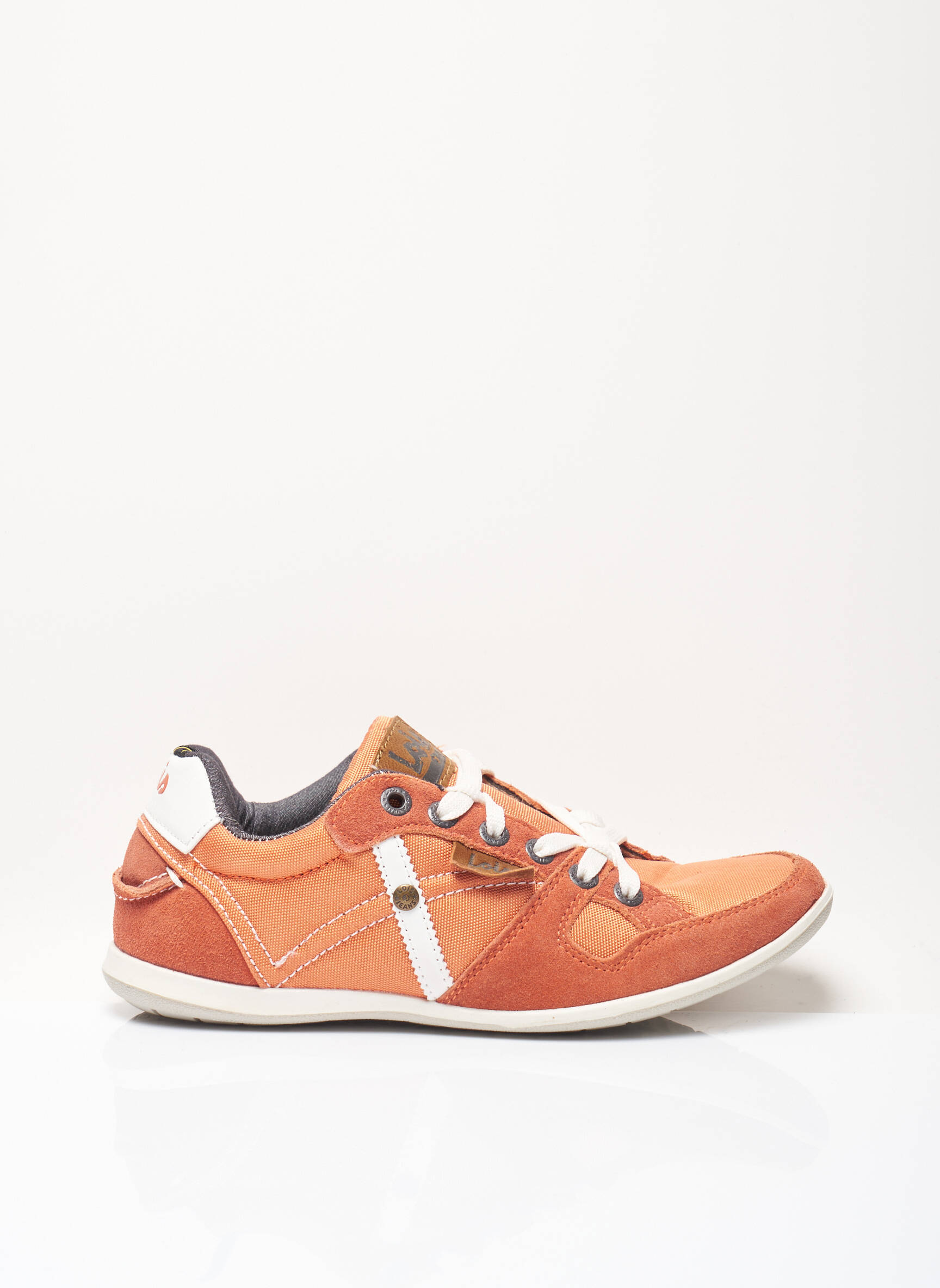 Lois Baskets Femme couleur orange