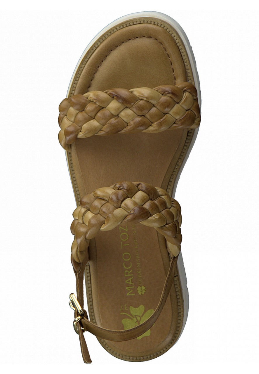MARCO TOZZI Komfort Sandalen braun