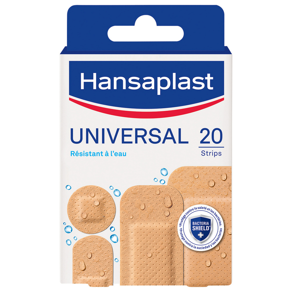 hansaplast Pansements Universal Lavables Bandage, pansement, sparadrap