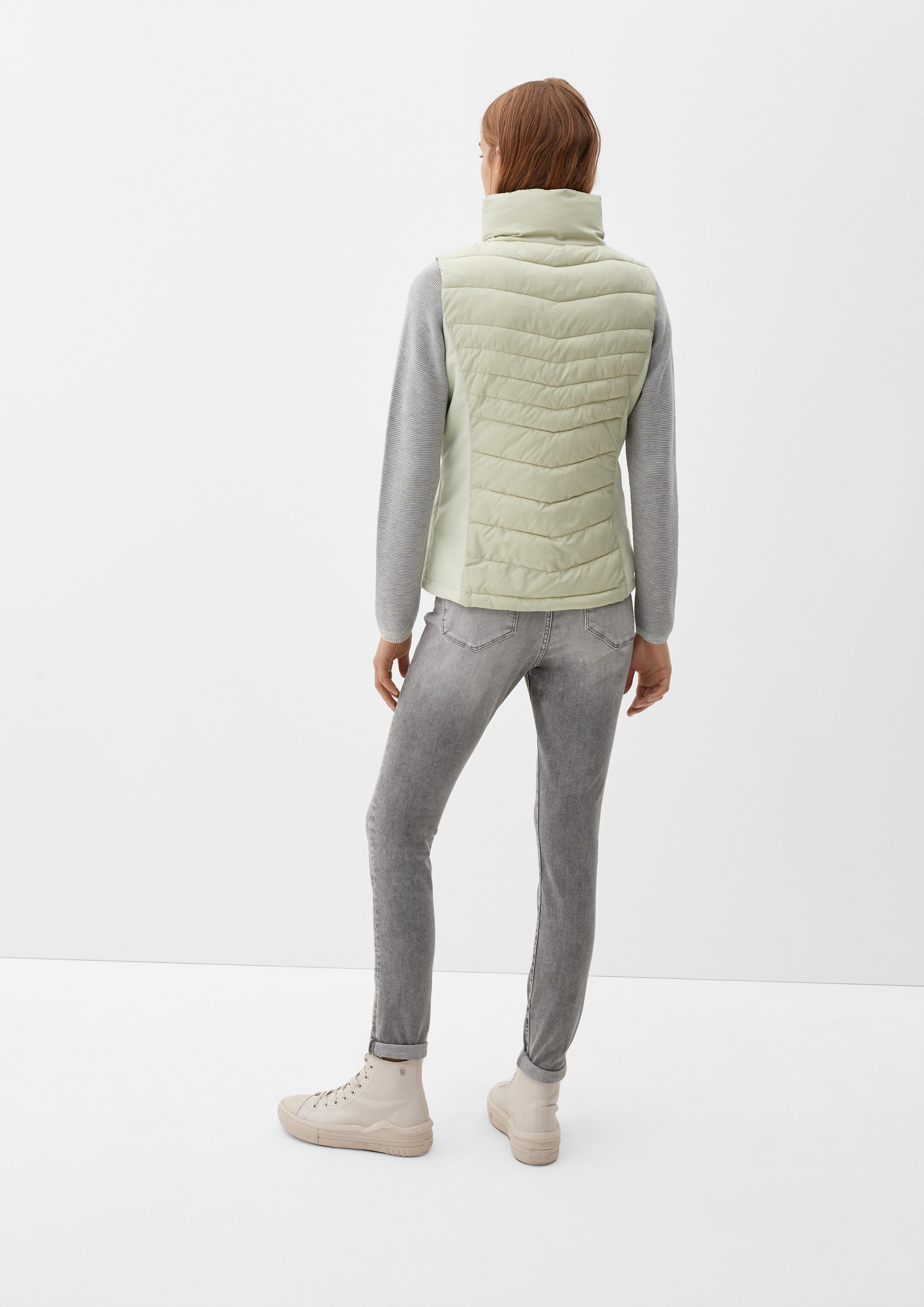 Steppweste mit Softshell-Einsatz  2121790-7206